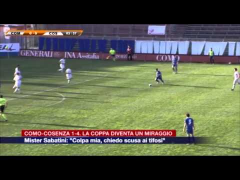 Etg - Coppa Italia, scoppola del Como contro il Cosenza