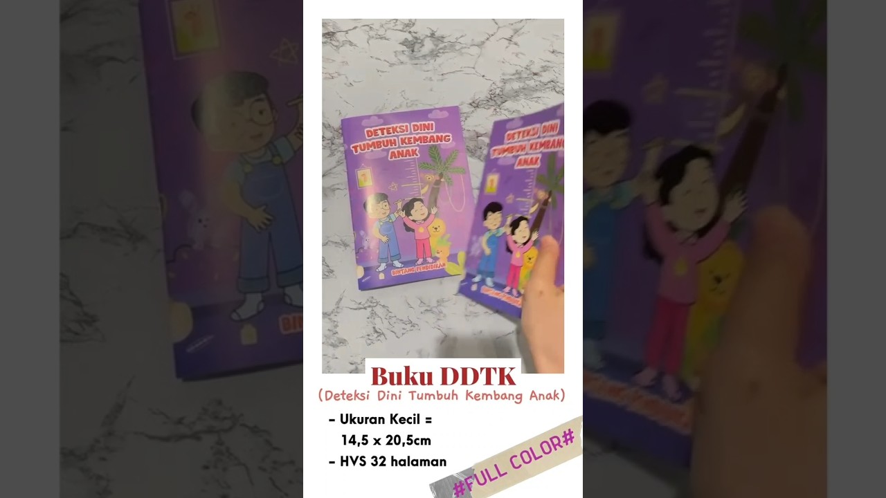 Buku DDTK - Tumbuh Kembang Anak, Buku yang Bunda Cari dan Perlukan #shortsfeed #books
