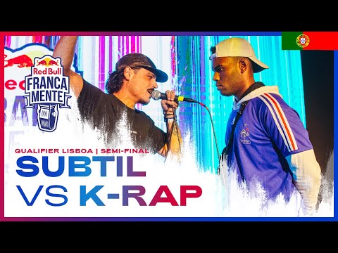 SUBTIL vs K-RAP (Semi-final) - Qualifier Lisboa | Red Bull FrancaMente 2022