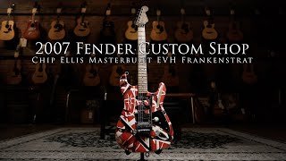 Video thumbnail for 2007 Fender Custom Shop Masterbuilt Chip Ellis EVH Frankenstrat by Emerald City Guitars
