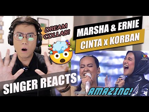 Marsha Milan & Ernie Zakri - Cinta X Korban | TikTok Awards Malaysia 2023 | REACTION