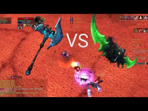 70 Warrior twink vs Shadowmourne Paladin and 79 warrior twink - Warmane Icecrown