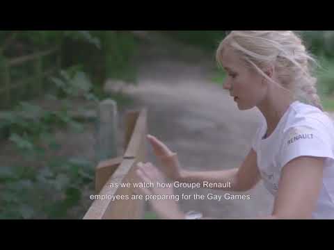 Olympic Games for Diversity representing Renault