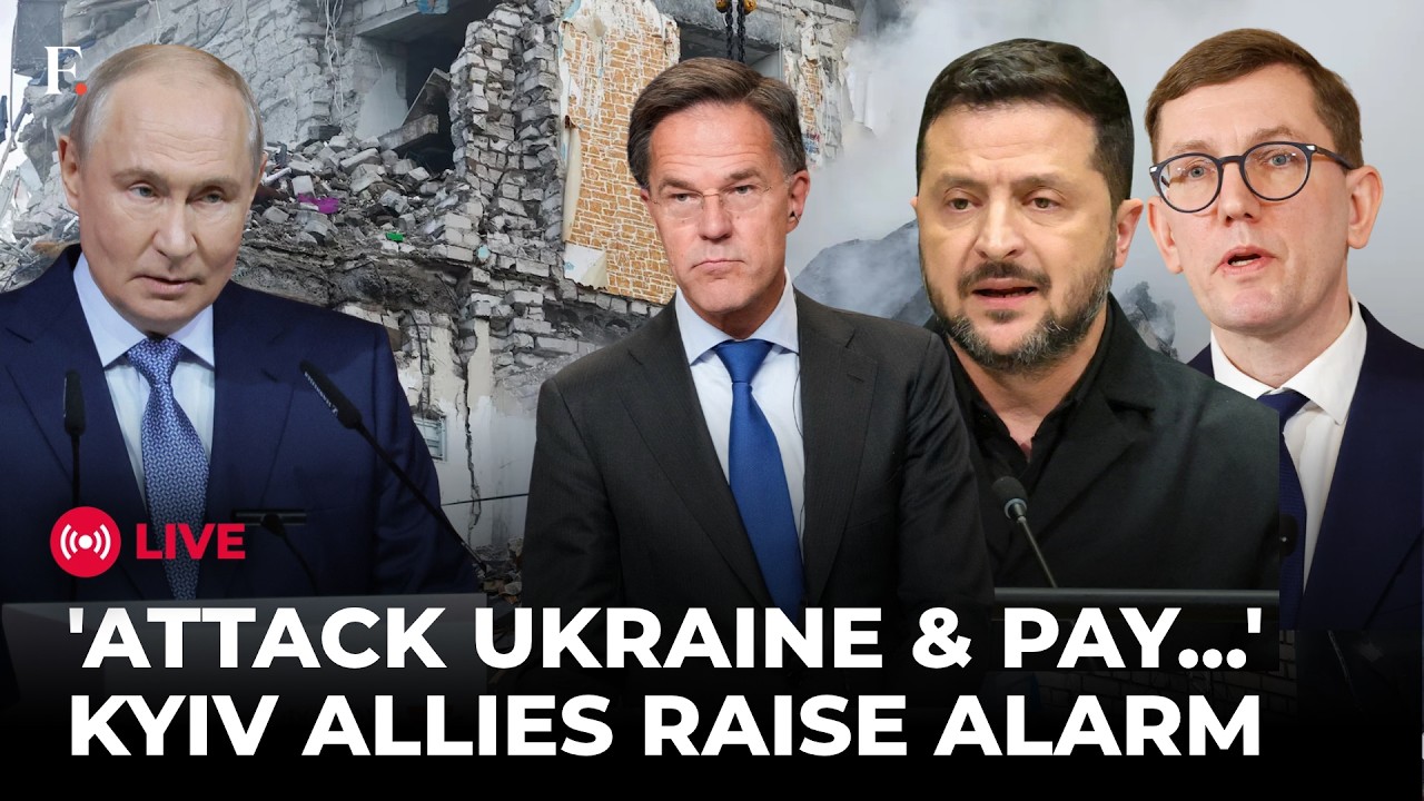 LIVE: NATO's Russia Showdown? Rutte Holds Key Talks With Estonia PM On Ukraine