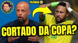 🚨 O DESABAFO DE FELIPE MELO SOBRE LESÃO GRAU 2 DE NEYMAR NA SELEÇÃO