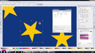 Inkscape Tutorial - European Union Flag