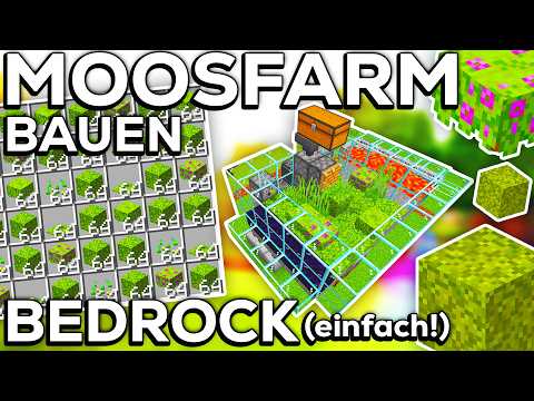 MOOS FARM MINECRAFT BEDROCK 1.21