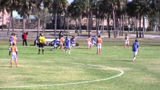 preview picture of video 'Vedad Delic Soccer Skills - U13 VSI vs Houston Dynamo'