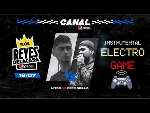 NITRO VS PEPE GRILLO  "ELECTRO GAME" INSTRUMENTAL | 👑 LOS REYES DE LA CASA (Prod Enfabeats)