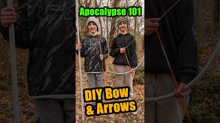 How to make Bows and Arrows, so easy even a kid can do it!