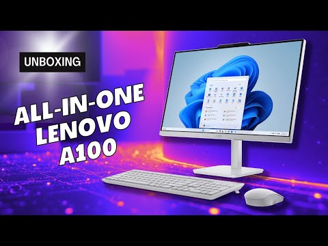 Lenovo AIO A100 F0JN0016RU Intel N100 8GB 256GB Intel UHD No OS Cloud Grey