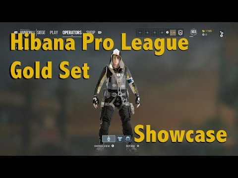 Rainbow Six Siege // Hibana Pro League Gold Set Showcase