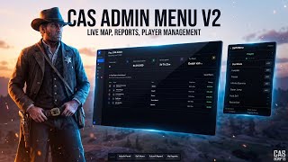 RedM Admin Menu V2 Update | Blips Section and More | CAS Scripts