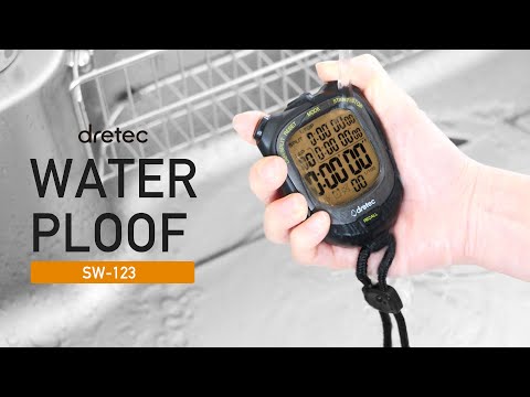 dretec ストップウォッチ 防水 SPEAL L（SW-123）