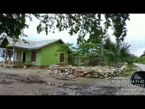 Roadway Wisata Pantai Oetuke, Sahan to Kupang, NTT ( Nusa Tenggara Timur)