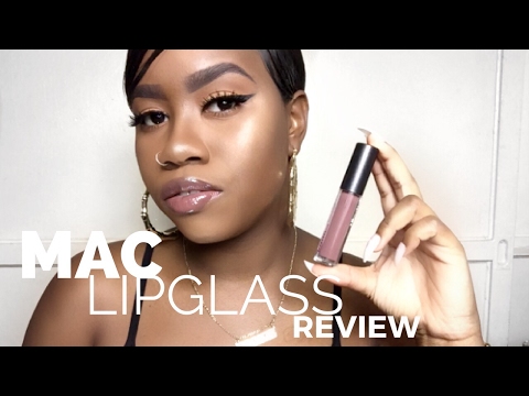 NEW MAC Lipglass Review on Dark Skin | Spite & Bittersweet Me | THE TASTEMAKER
