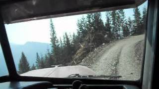 preview picture of video 'Peterbilt logger on steep cliff with ZBW logging and Tellefsen trucking LLC. Part 7'