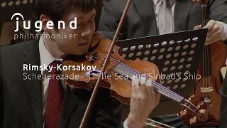 Download lagu Rimsky-Korsakov: Scheherazade - 1. The Sea and Sinbad's Ship (1/4) / Jugend Philharmoniker mp3