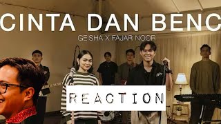 Download lagu FAJAR NOOR GEISHA CINTA & BENCI REACTION mp3