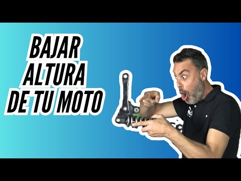 Lower your motorcycle's height correctly