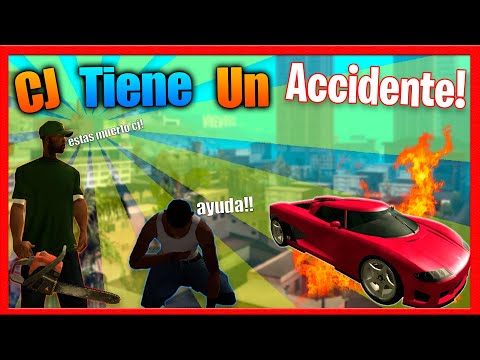 CJ tiene un Accidente | GTA San Andreas Loquendo