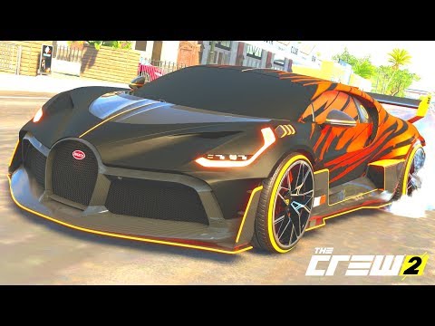 THE CREW 2 "GOLD EDiTiON" (TUNiNG) BUGATTI DIVO Magma Edition PART 1110 ...