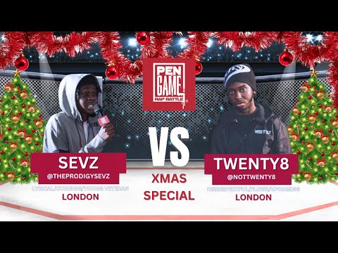 SEVZ Vs TWENTY8 | PenGame Rap Battle 2023 - XMAS SPECIAL