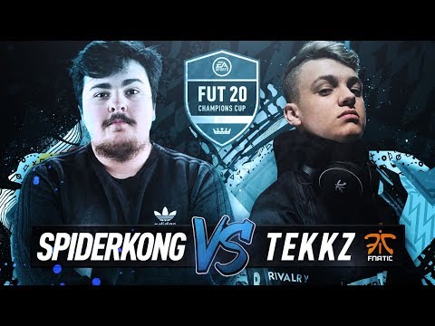 FNATIC TEKKZ VS SPIDERKONG XBOX SEMI FINAL! FUT 20 CHAMPIONS CUP 1 BUCHAREST!