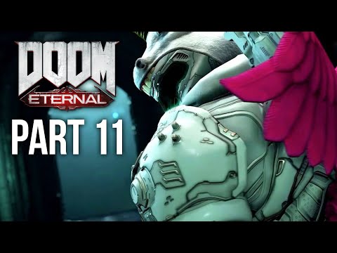 DOOM ETERNAL Gameplay Walkthrough Part 11 - NEKRAVOL PART 1