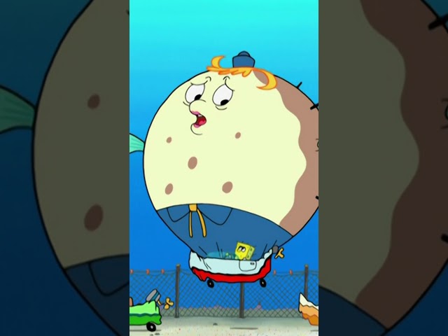 Vídeo relacionado con Spongebob Angry Mrs. Puff Oh Neptune Funny Cartoon Camiseta Manga Raglan