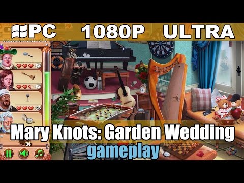 Mary Knots Garden Wedding gameplay HD - Hidden Object - [PC - 1080p] - YouTube