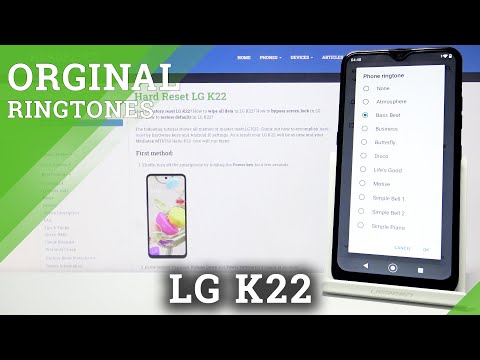 All Ringtones of LG K22 - Check All Available Ringing Sounds