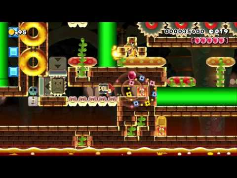GO! 少し難しいけど頑張れるスピードラン!speed Run! by スピランりょうたくん - SUPER MARIO MAKER - NO COMMENTARY 1AT