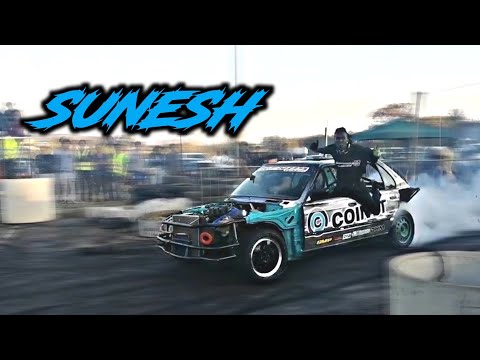 Sunesh SPINNING and DRIFTING showing POWER