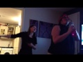 Drunk sister singing children by the mavericks