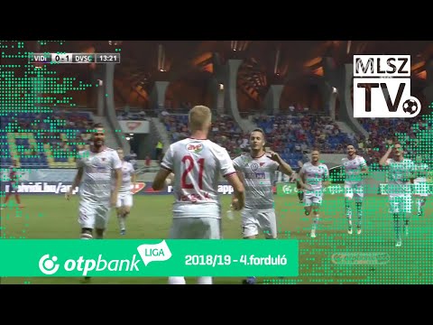 Varga Kevin gólja a Mol Vidi FC - DVSC mérkőzésen