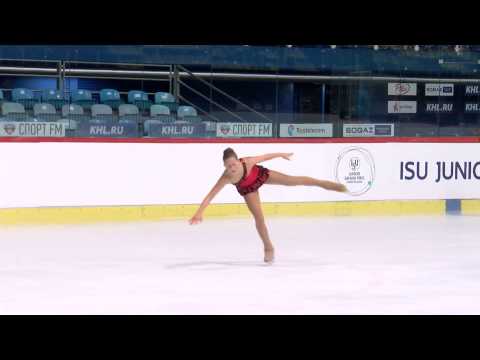 2015 ISU Junior Grand Prix - Zagreb Ladies Free Skate Marusa UDRIH SLO