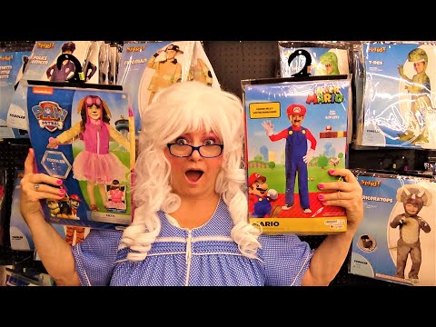 Halloween 🎃 Costume Store Tour Minecraft Witch 🧙🏻‍♀️ Unicorn 🦄 M&M Mickey Mouse Hot Dog 🌭
