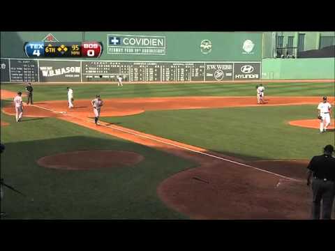 2011/09/04 Rangers' seven-run sixth