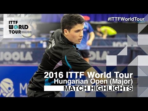 Hungarian Open 2016 Highlights: OLAH Benedek vs OUAICHE Stephane (R64)
