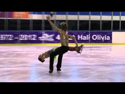 4 S. TSENOVA / E. ZAYTSEV (BUL) - ISU JGP Baltic Cup 2013 Junior Ice Dance Free Dance