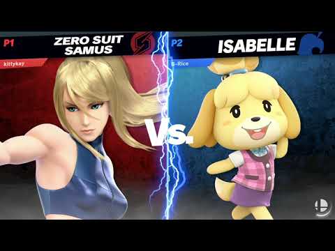 Sink or Swim 167 SSBU Winners Semis - B-Rice (Isabelle) vs RileyKitty (Zero Suit Samus)