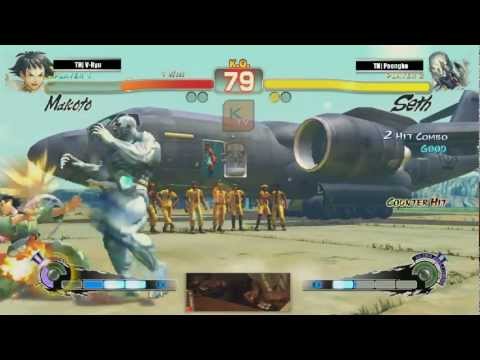 V-Ryu vs Poongko Grandfinal - SSFIV Red Fight District