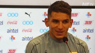 Conferencia de prensa de Lucas Torreira (11/6/19)