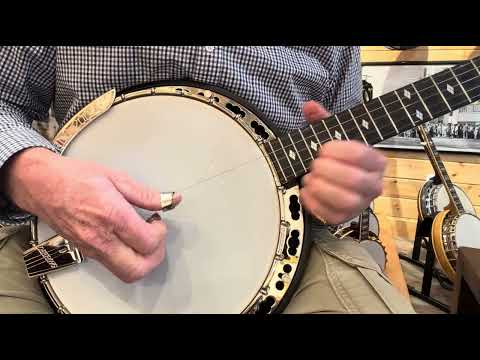 Deering Black Diamond Banjo w/ Hardcase,  5th String Railroad Spike, Natural/Black, ca 2017 image 14