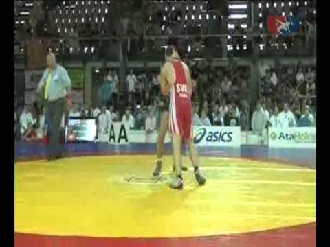 Cadet Worlds Greco 100kg - Adam Coon (USA) vs. Tamas Soos (SVK)