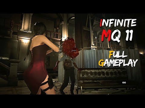 INFINITE MQ 11 (SMG) | Full Gameplay | HARDCORE | Resident Evil 2 REMAKE