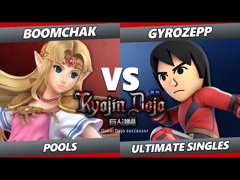 Kyojin Dojo - Boomchak (Zelda) Vs. GyroZepp (Mii Brawler) SSBU Ultimate Tournament