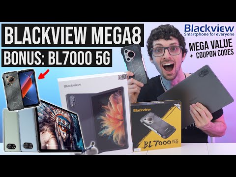 2025's Best Value 13" Tablet! - Blackview Mega 8 Review (Huge Display, Monster Battery, Mini Price)