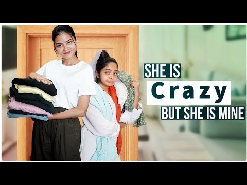 She is crazy but She is mine ||  Part-4 || Niha Sisters || Siblings series || Comedy